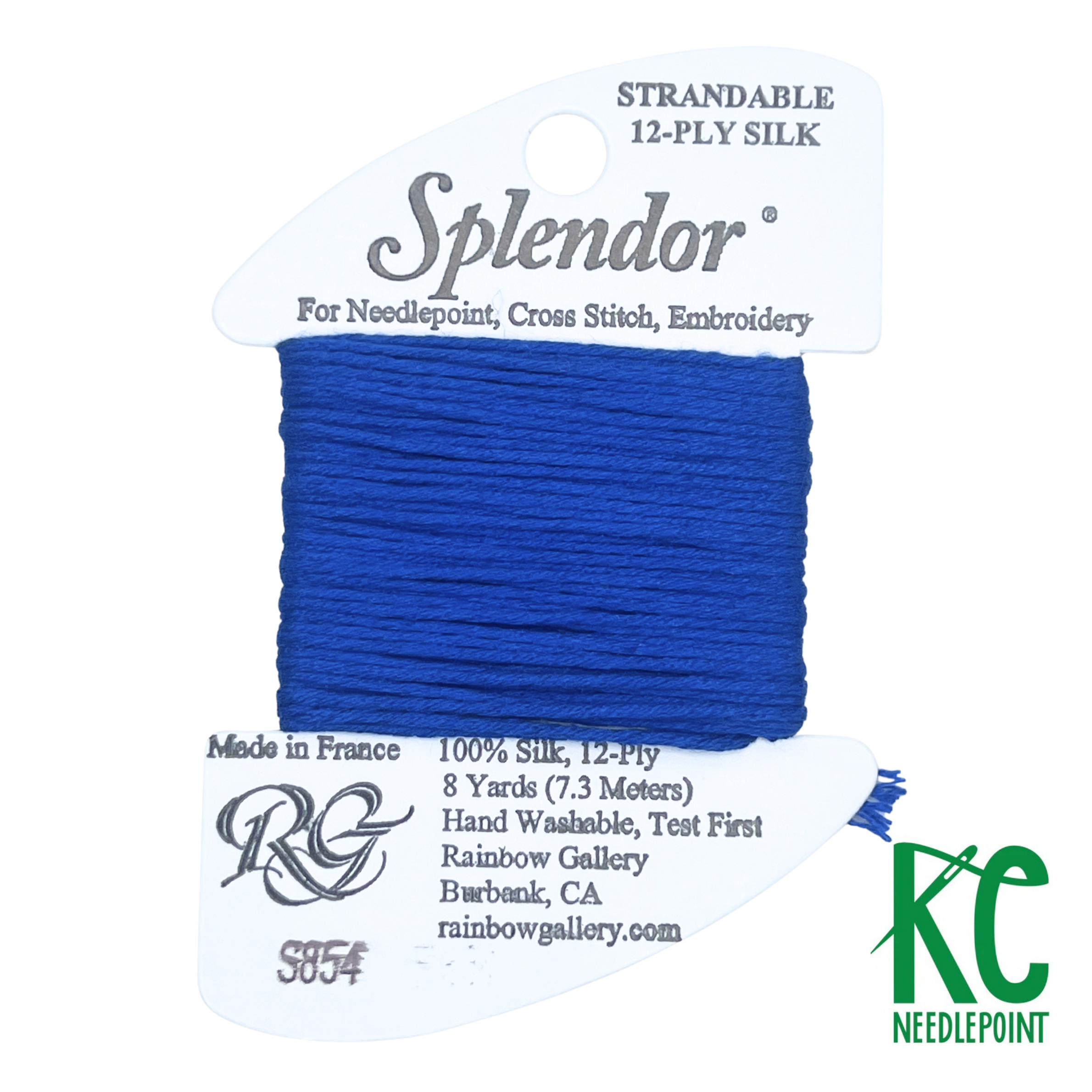 Splendor S854 Blue - KC Needlepoint