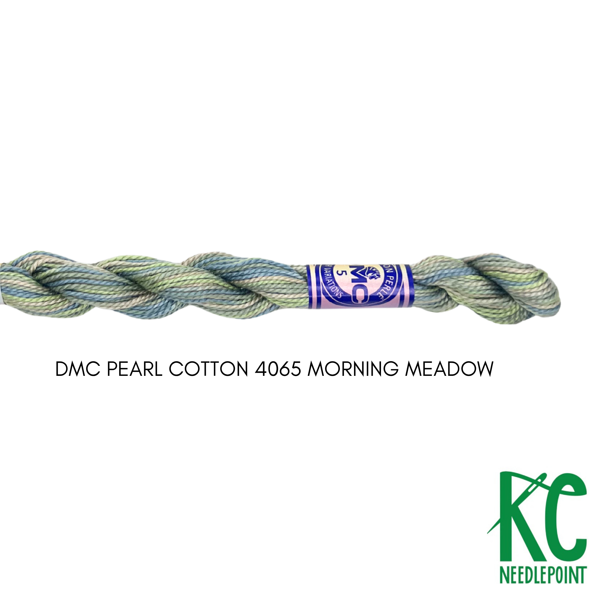 DMC 5 Pearl Cotton 4065 Morning Meadow - KC Needlepoint
