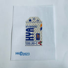 Hyannis Vintage Travel Tag Canvas - KC Needlepoint