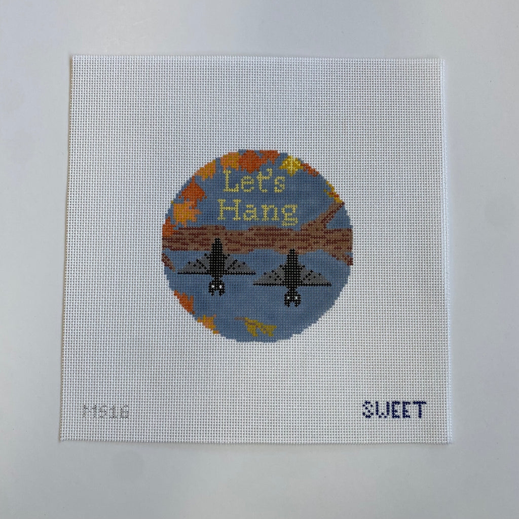 Let's Hang Canvas - KC Needlepoint