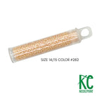 Size 14/15 Seed Beads 282 Vanilla - KC Needlepoint