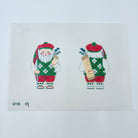Two Sided Golfing Santa Canvas - KC Needlepoint