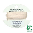 Vineyard Silk Card G2136 Conch - KC Needlepoint
