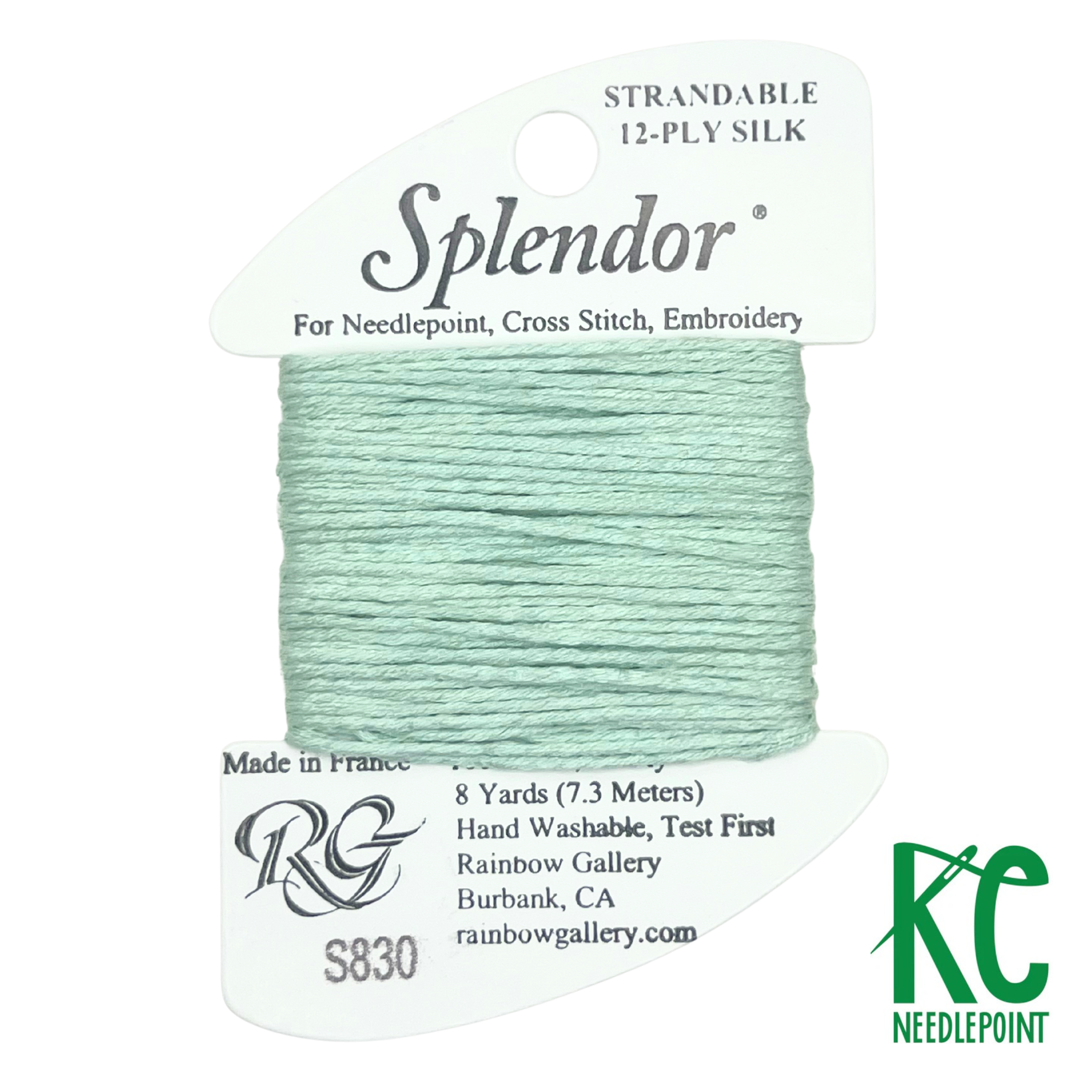 Splendor S830 Lite Sea Green - KC Needlepoint