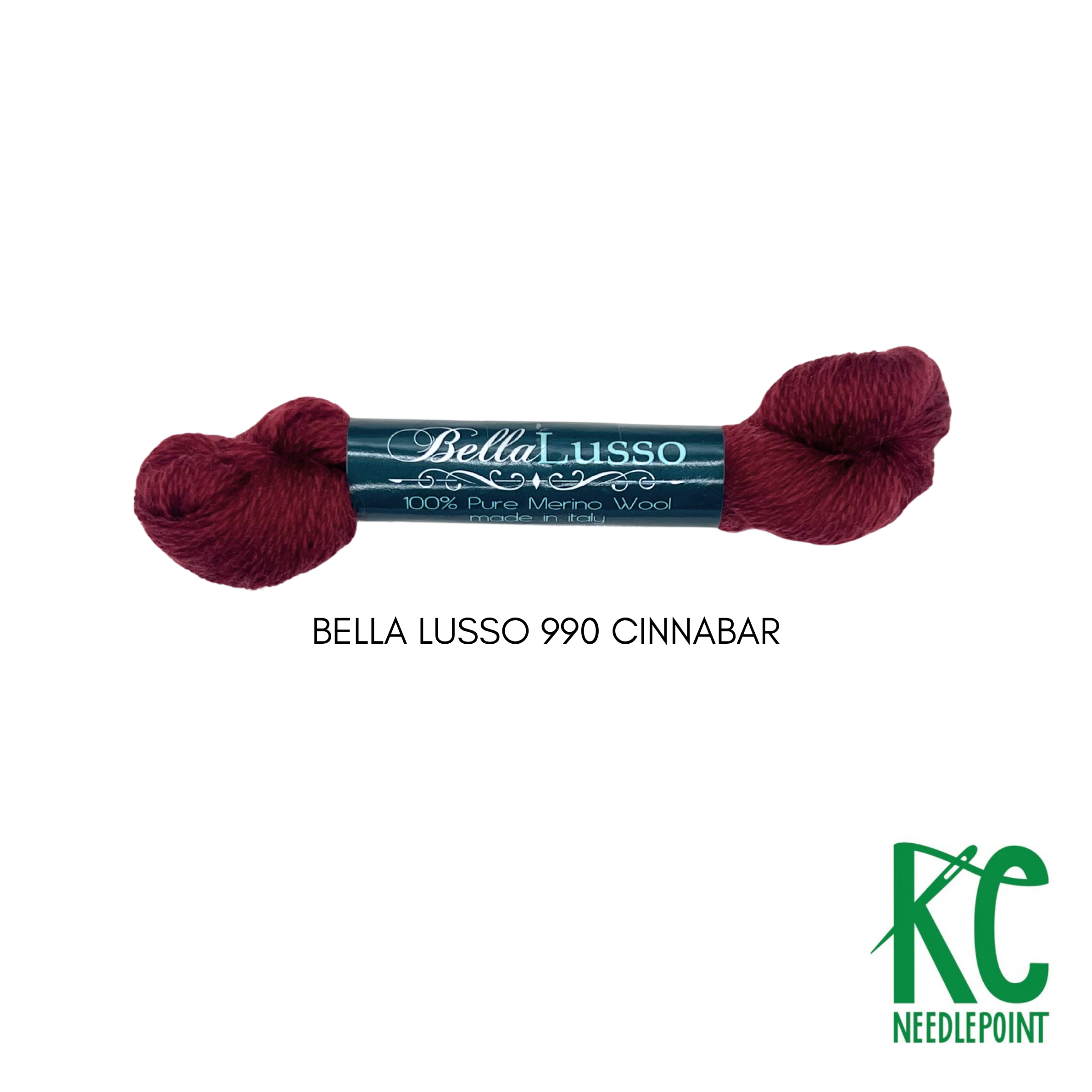 Bella Lusso Merino Wool 990 Cinnabar - KC Needlepoint