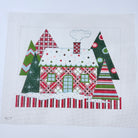 Christmas House Canvas - KC Needlepoint