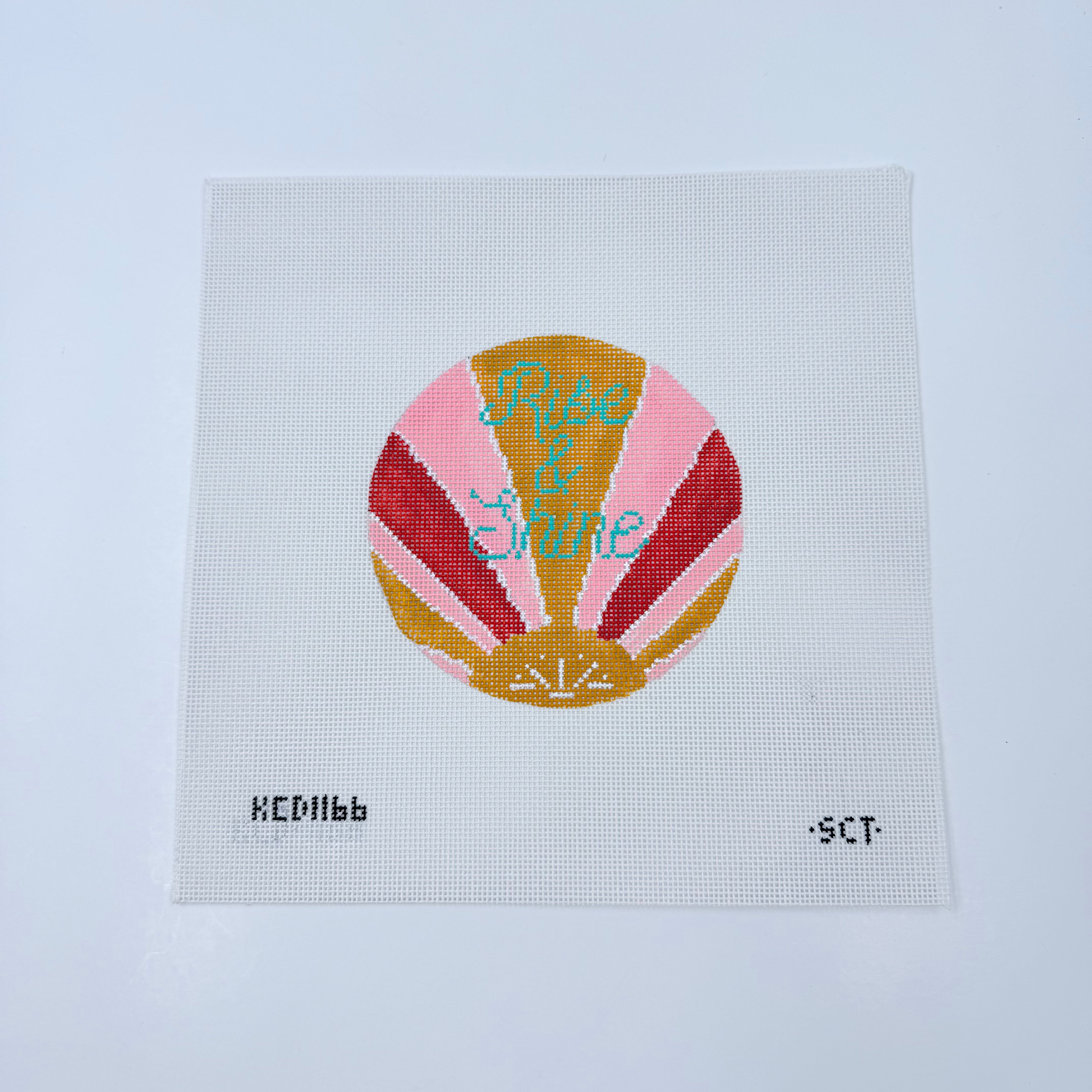 Rise and Shine Round - KC Needlepoint