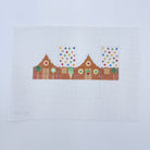 M&M Arched Roof 3D Gingerbread House Canvas - KC Needlepoint
