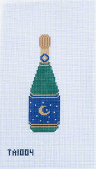 Moon Bottle Needlepoint Canvas - KC Needlepoint