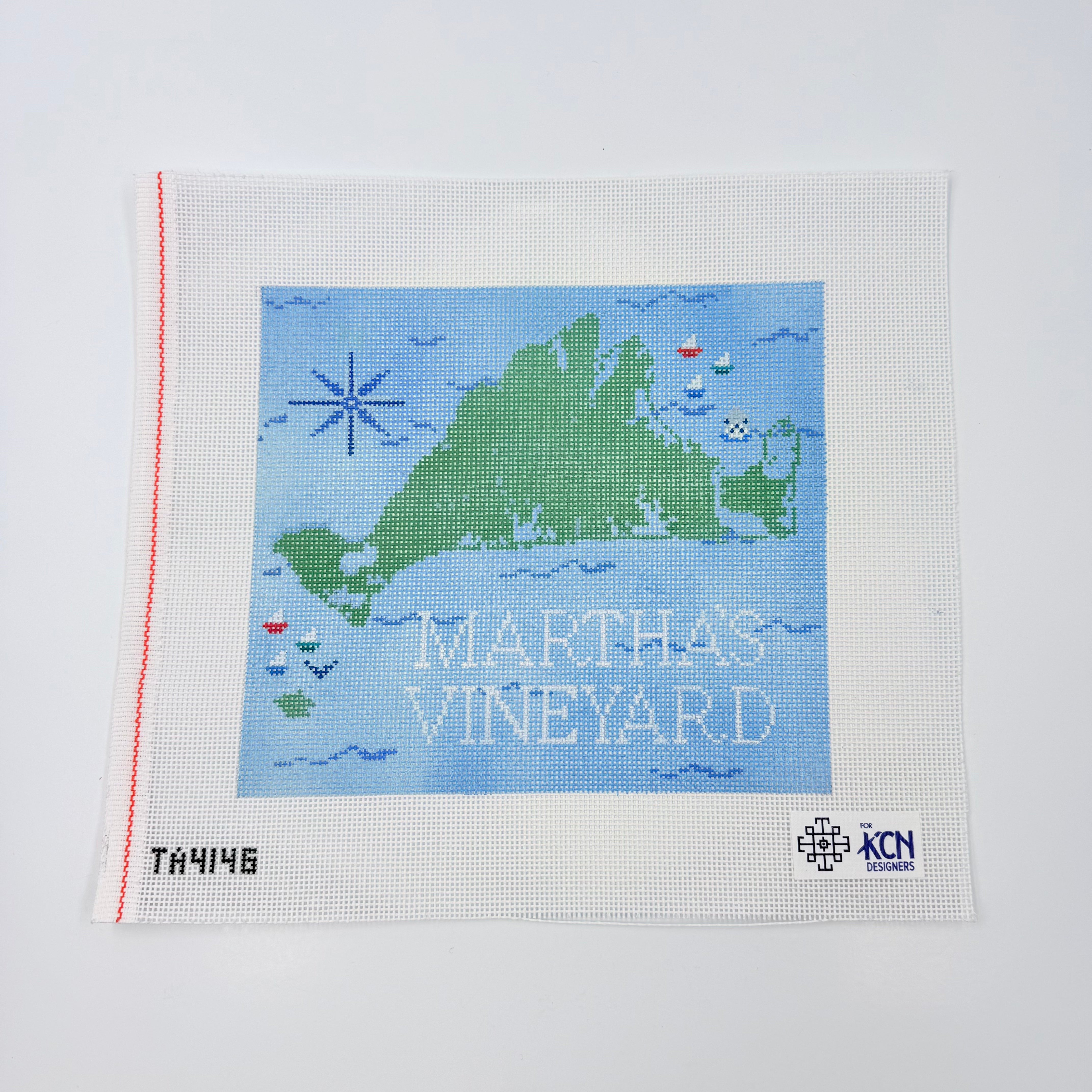Martha's Vineyard Canvas - KC Needlepoint