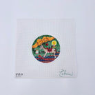 Rocking Horse Round Canvas - KC Needlepoint