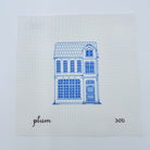 Delft House #4 Needlepoint Canvas - KC Needlepoint