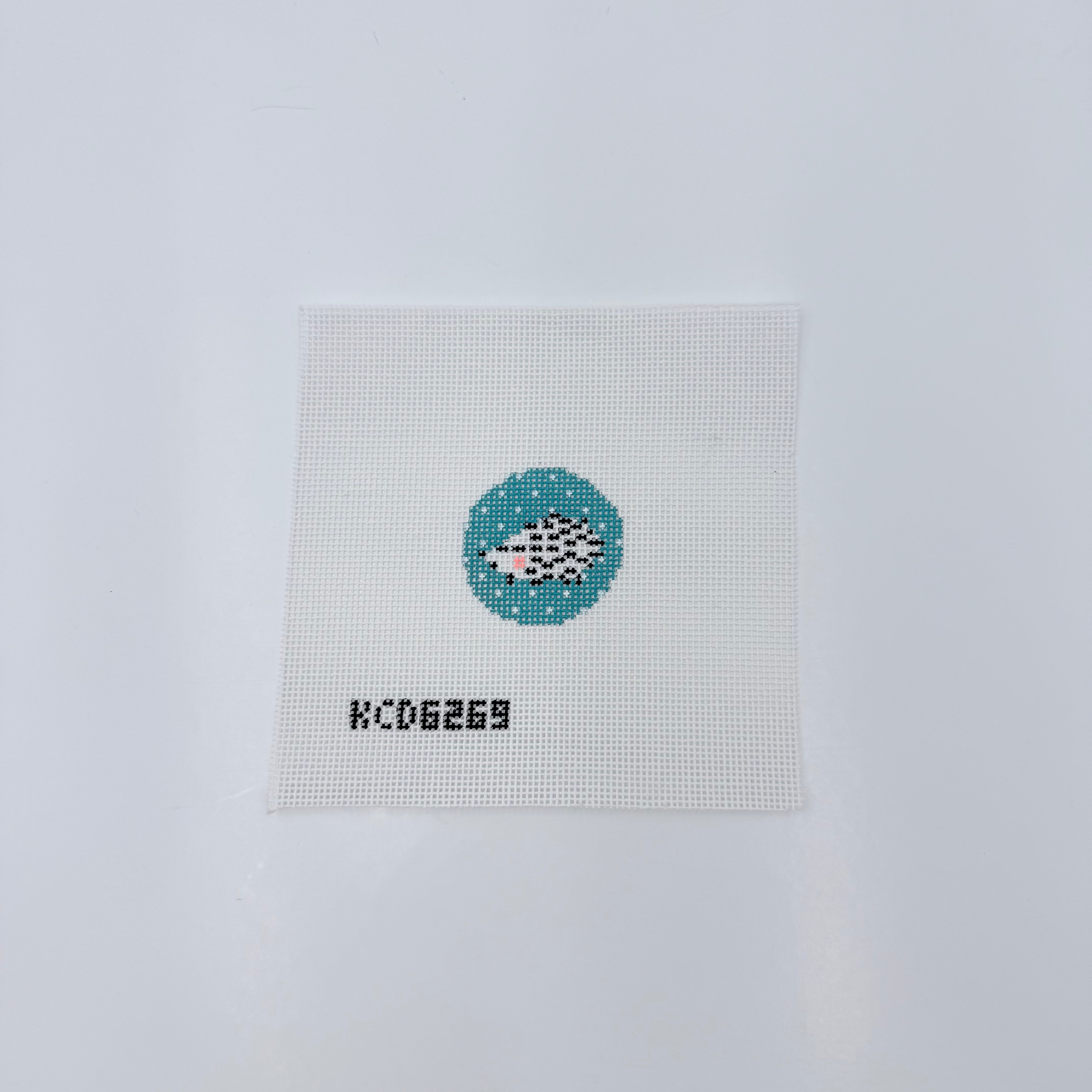 Hedgehog Key Fob Insert Canvas - KC Needlepoint