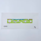 Golf Course Key Fob Canvas - KC Needlepoint