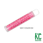 Size 11 Seed Beads 22 Cotton Candy - KC Needlepoint