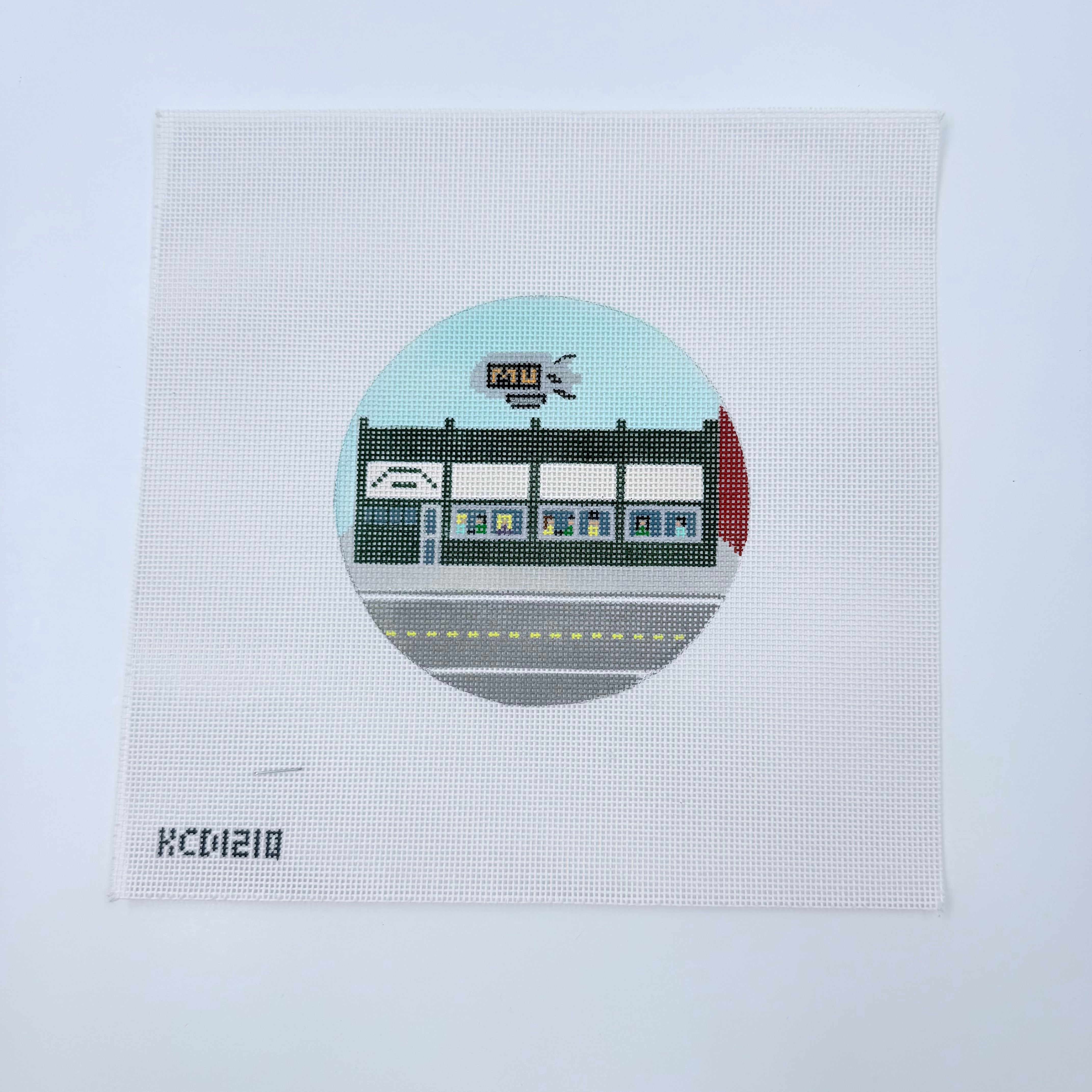 Shakespeare's Pizza Canvas - KC Needlepoint