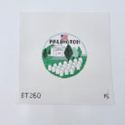 Arlington Cemetery Travel Round Canvas - KC Needlepoint
