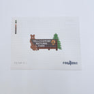 Yellowstone National Park Sign Canvas - KC Needlepoint