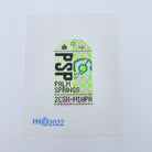 Palm Springs Vintage Travel Tag Canvas - KC Needlepoint