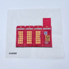 3D Phone Booth Needlepoint Canvas - KC Needlepoint