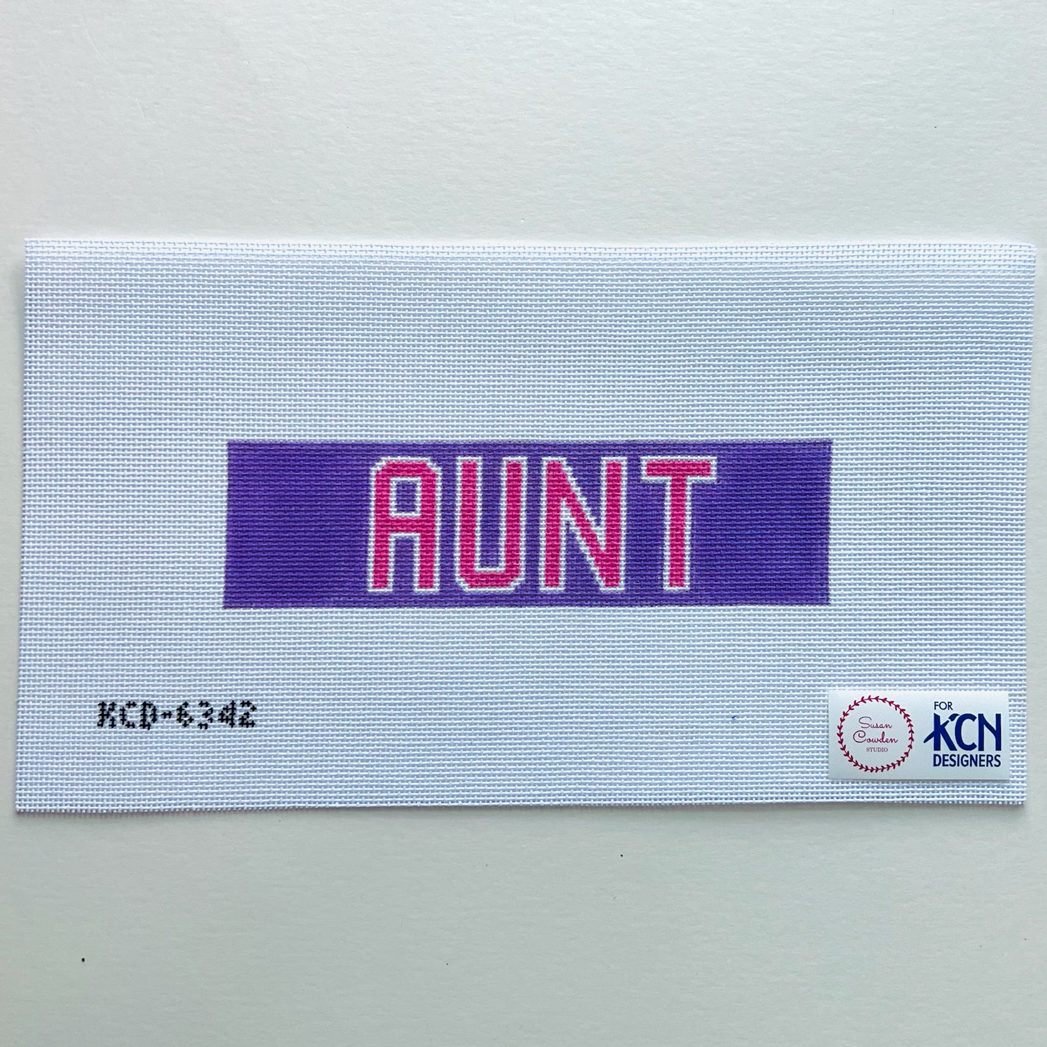 Aunt Cuff Canvas - KC Needlepoint