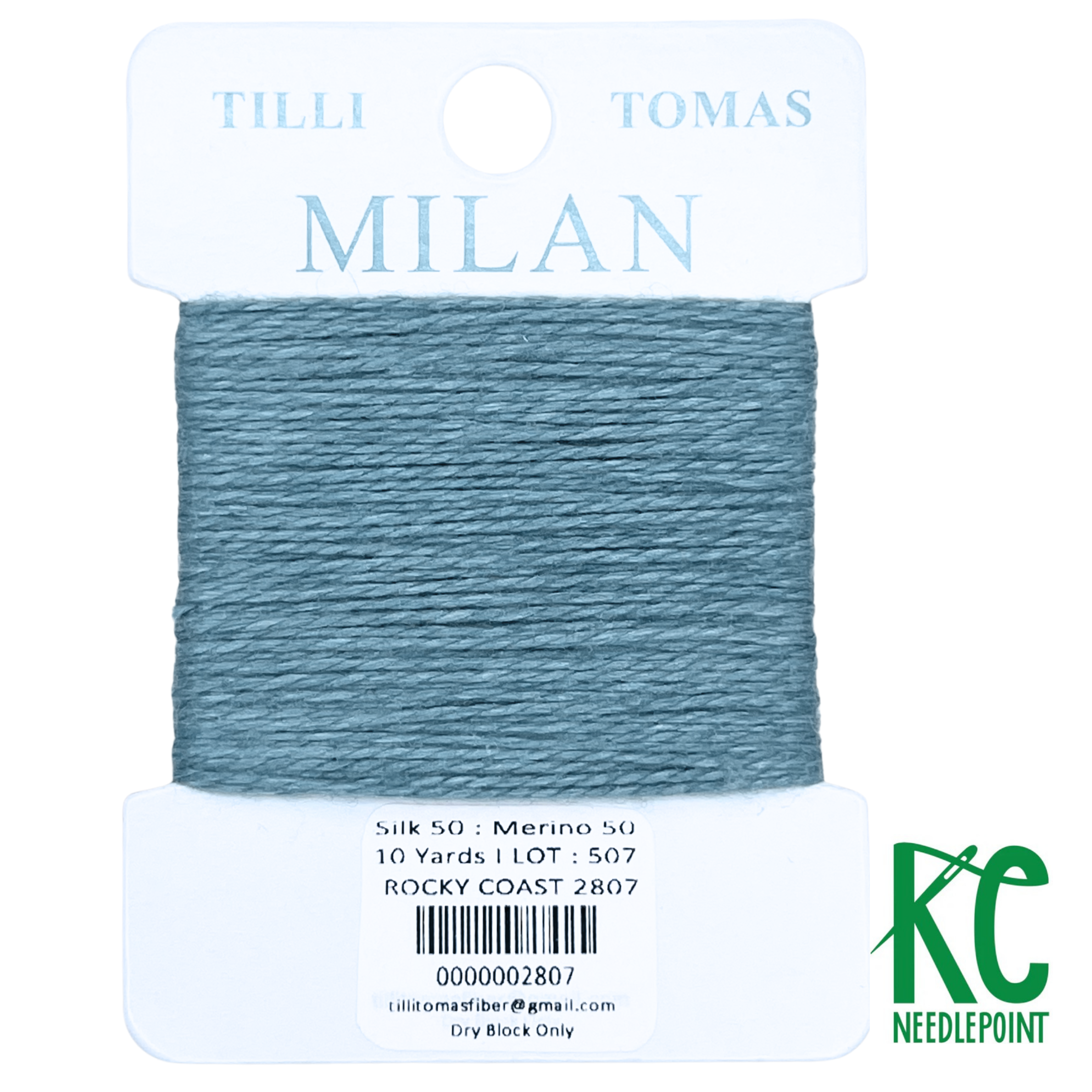Milan Card 2807 Rocky Coast - KC Needlepoint