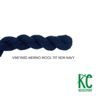 Vineyard Merino Wool M1117 New Navy - KC Needlepoint
