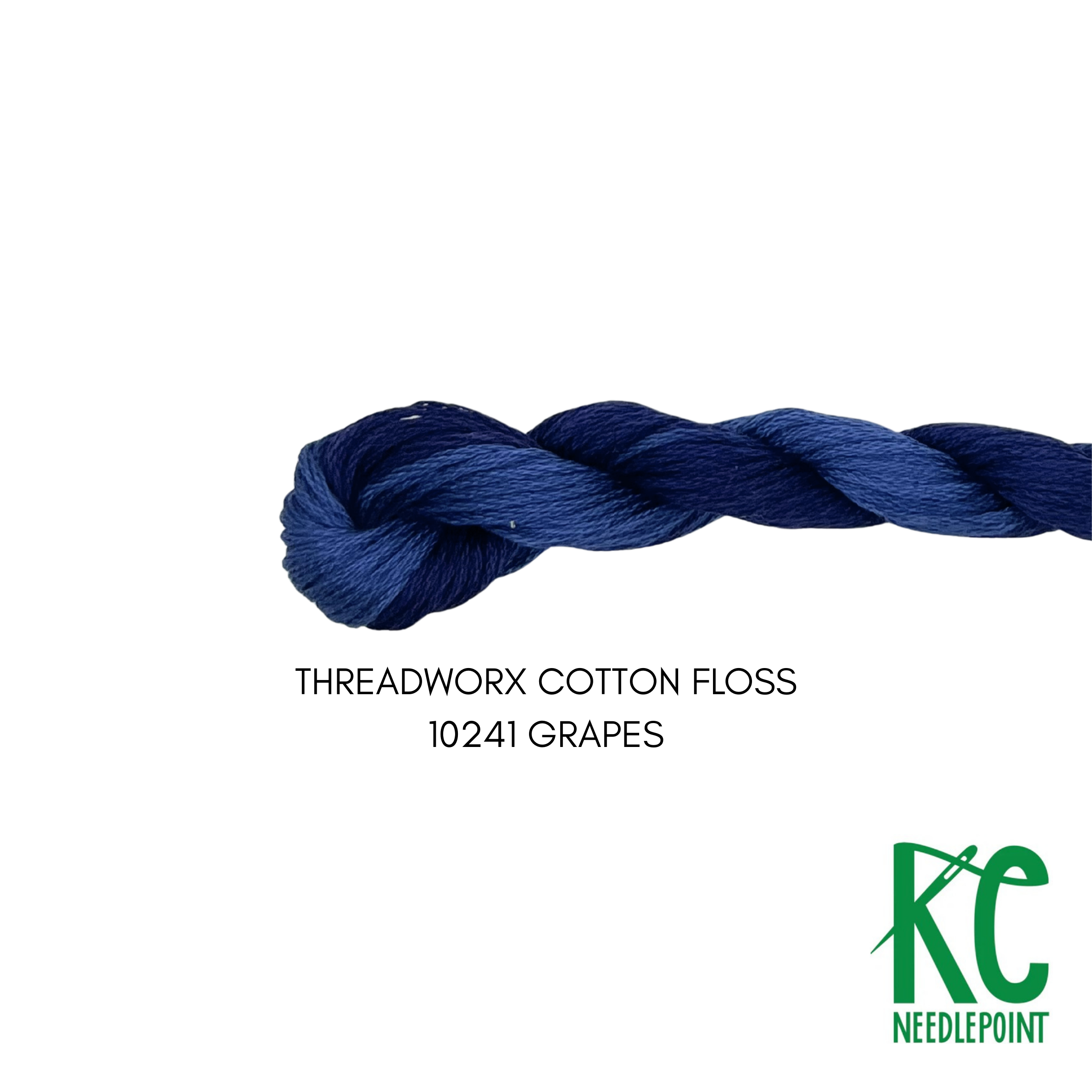 ThreadworX Cotton Floss 10241 Grapes - KC Needlepoint