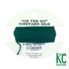 Vineyard Silk Card G2063 Emerald - KC Needlepoint