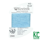 Kreinik Card Size 12 9400 Baby Blue - KC Needlepoint