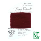 Very Velvet V213 Burgundy - KC Needlepoint