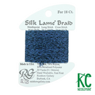 Silk Lamé Braid SL125 Denim - KC Needlepoint