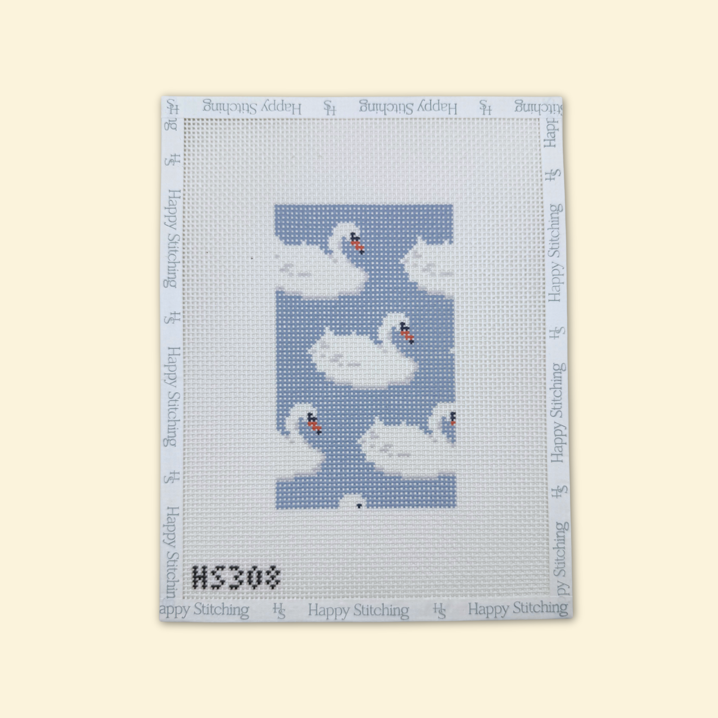 Feather and Fable Eyeglass Case Kit - KC Needlepoint