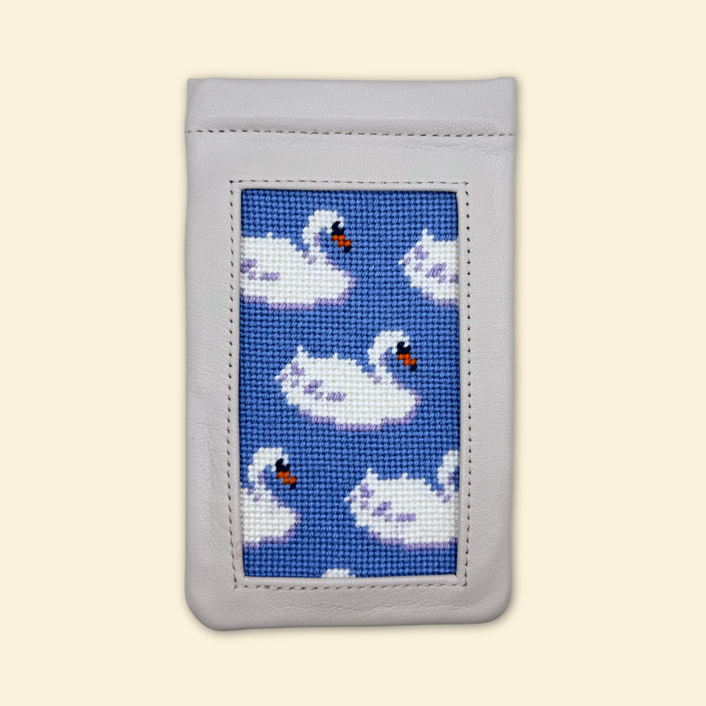 Feather and Fable Eyeglass Case Kit - KC Needlepoint