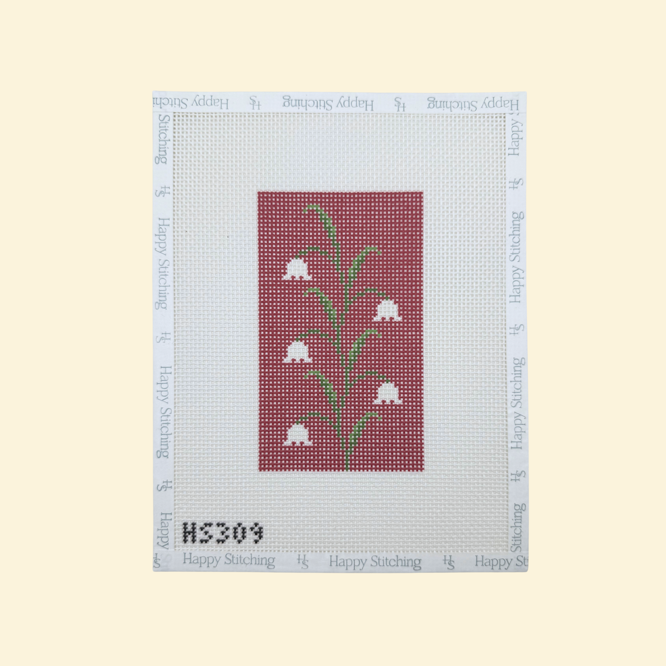 Bells in Bloom Eyeglass Case Kit - KC Needlepoint
