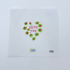 Olive You Heart Canvas - KC Needlepoint