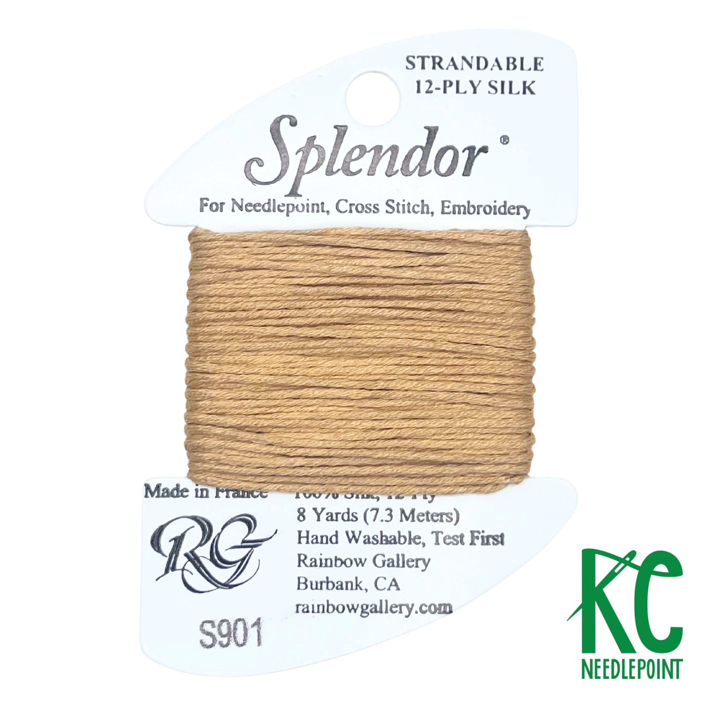 Splendor S901 Pale Golden Brown - KC Needlepoint