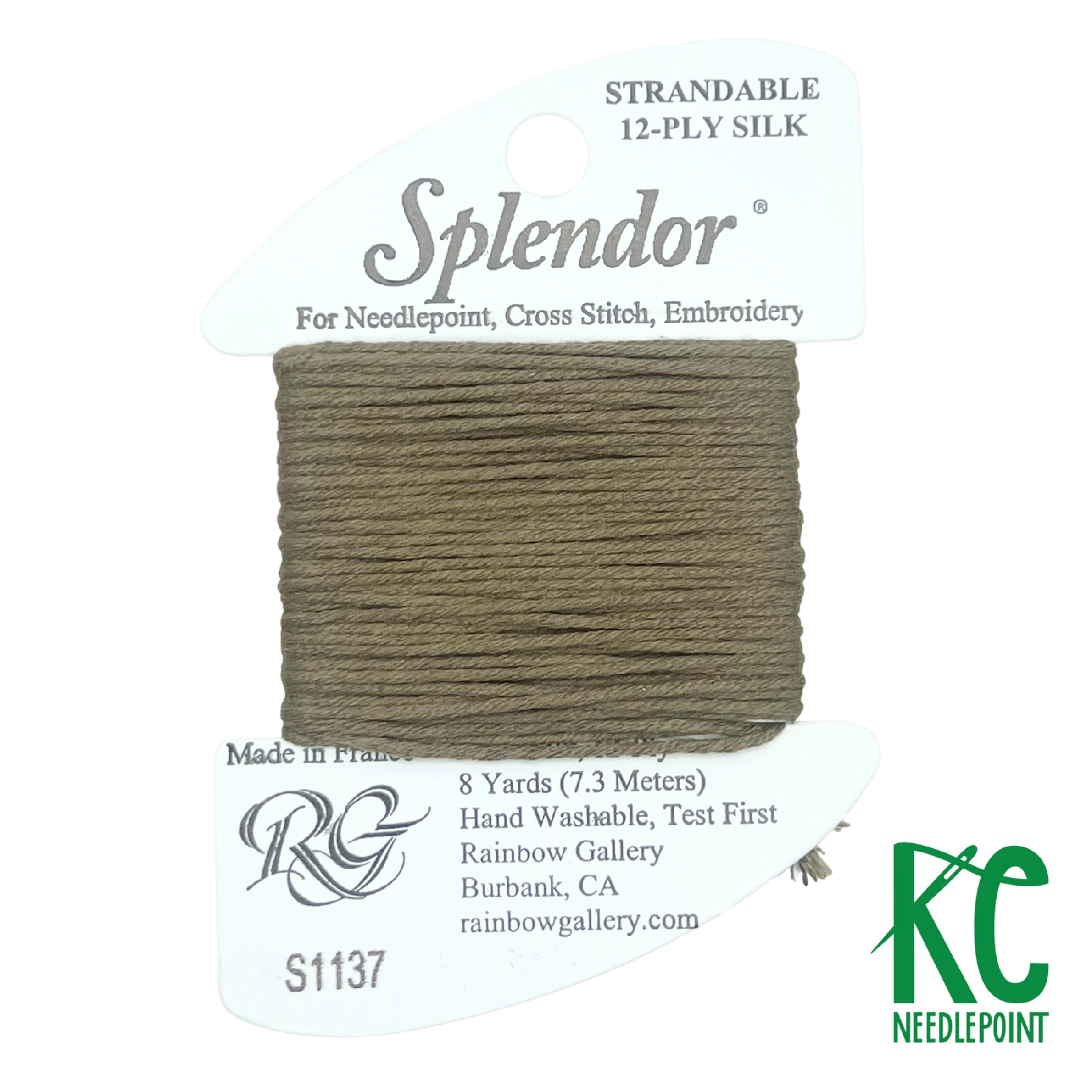 Splendor S1137 Dark Mocha - KC Needlepoint