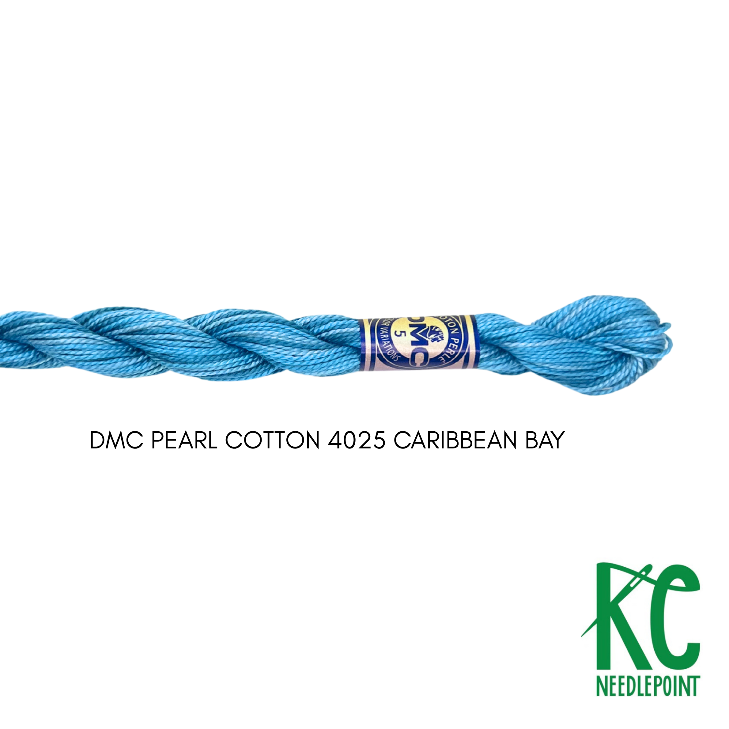 DMC 5 Pearl Cotton 4025 Caribbean Bay - KC Needlepoint