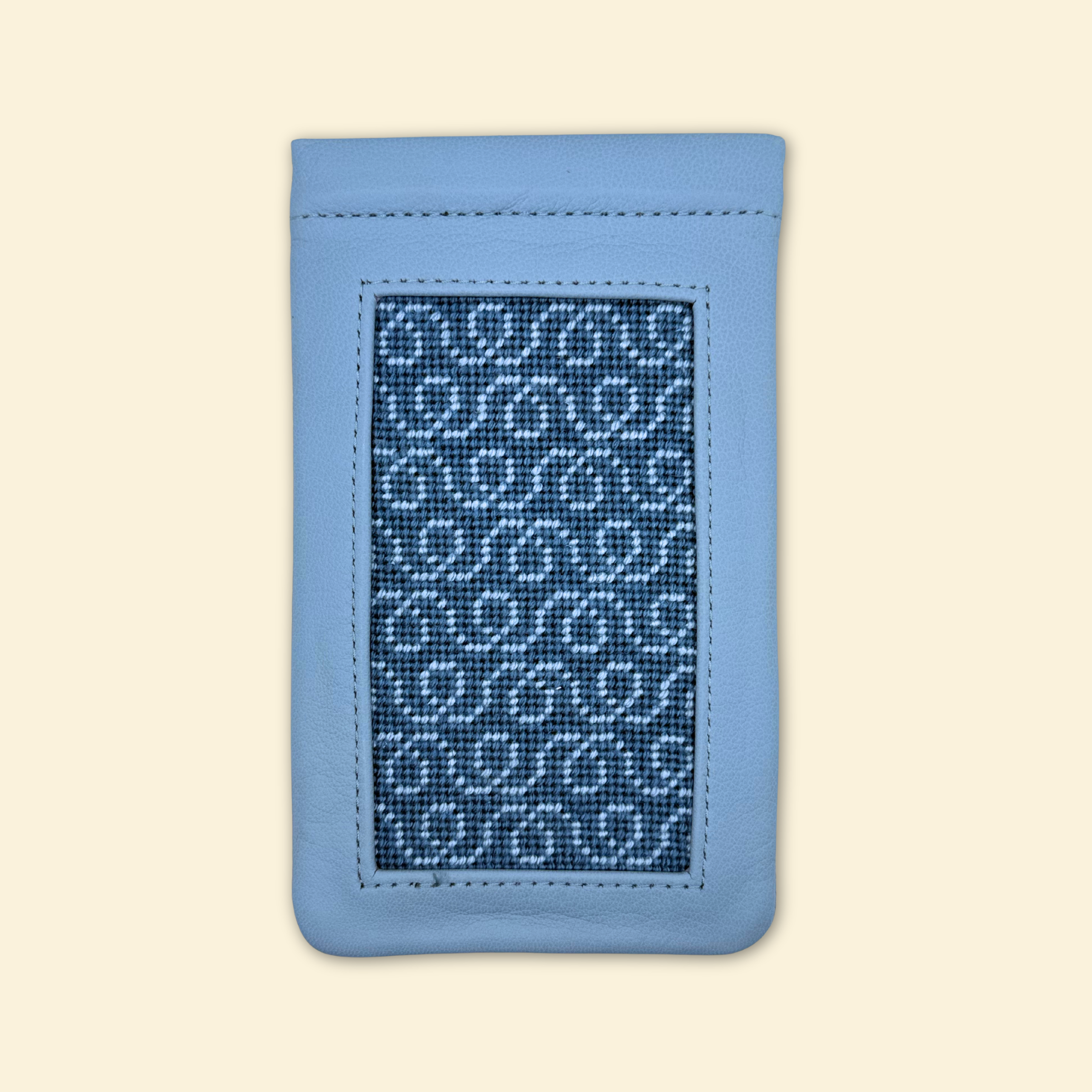 Doodle Drift Eyeglass Case Kit - KC Needlepoint