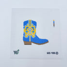 Delta Delta Delta Boot Canvas - KC Needlepoint