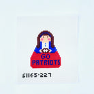 Patriots Angel Canvas - KC Needlepoint