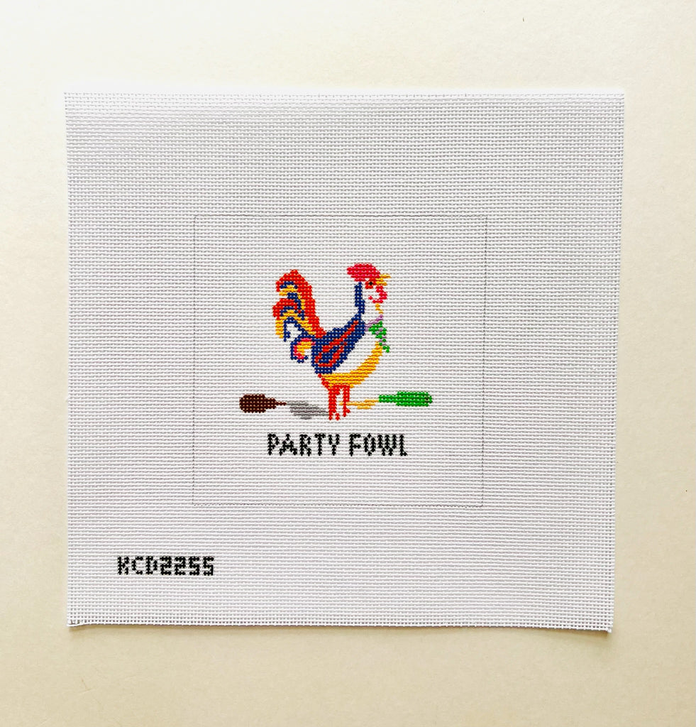 Party Fowl - KC Needlepoint