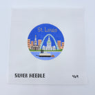 St. Louis 1/4" Travel  Round Needlepoint Canvas - KC Needlepoint