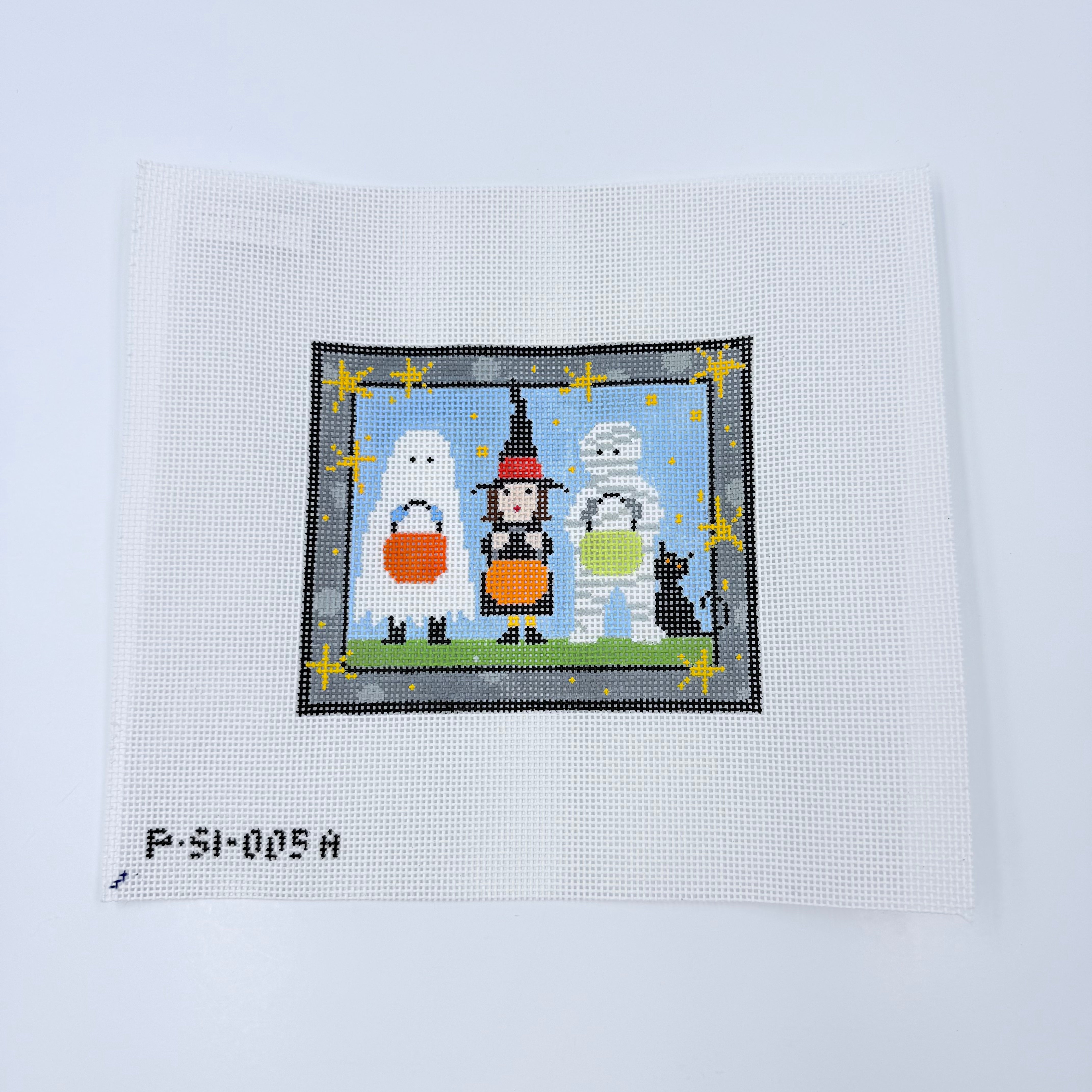 Trick or Treaters Canvas - KC Needlepoint