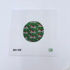 German Short Hair Pointer Round Canvas - KC Needlepoint