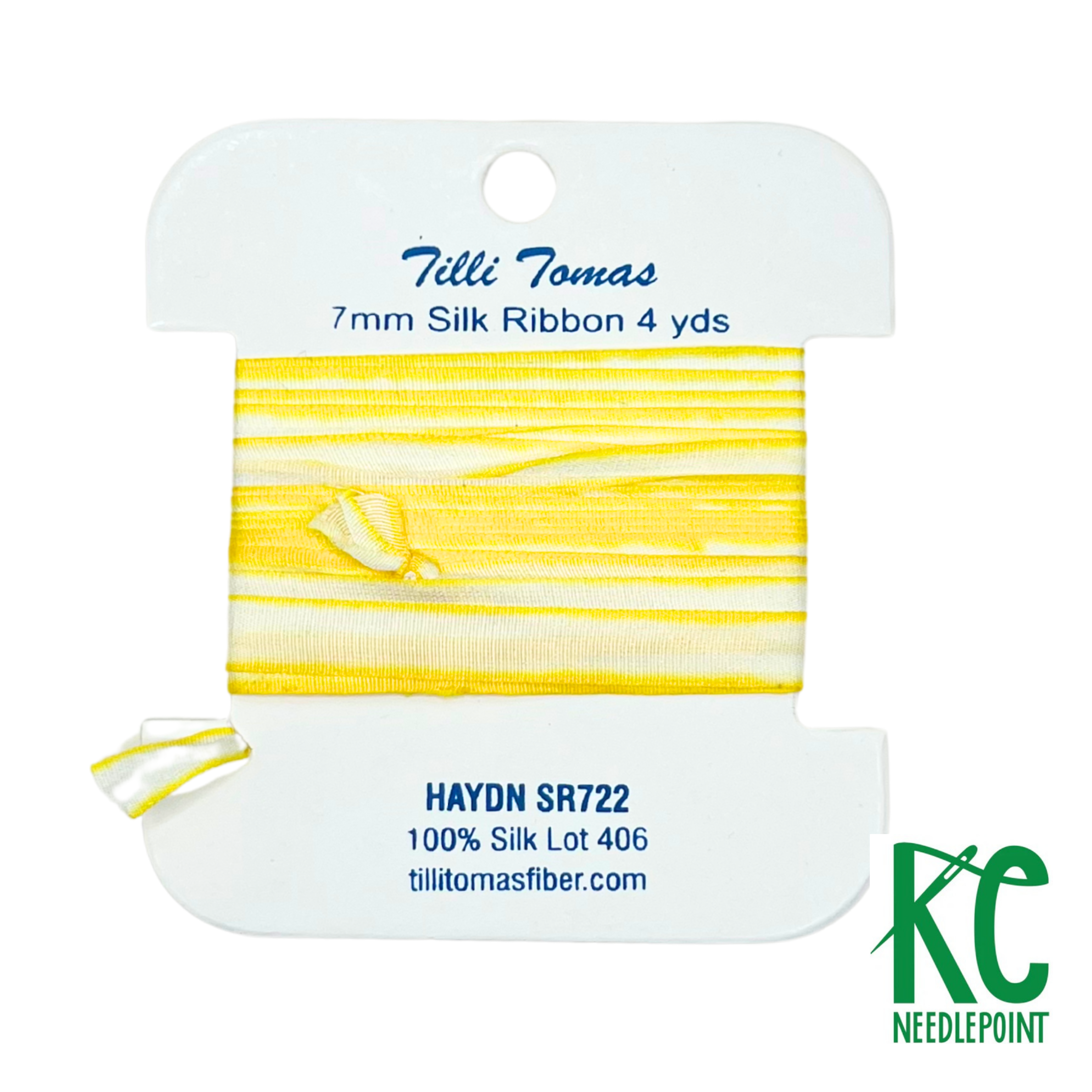 Silk Ribbon 722 Haydn - KC Needlepoint
