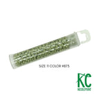 Size 11 Seed Beads 873 Desert Sage - KC Needlepoint