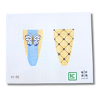 Butterfly Scissor Case Canvas - KC Needlepoint