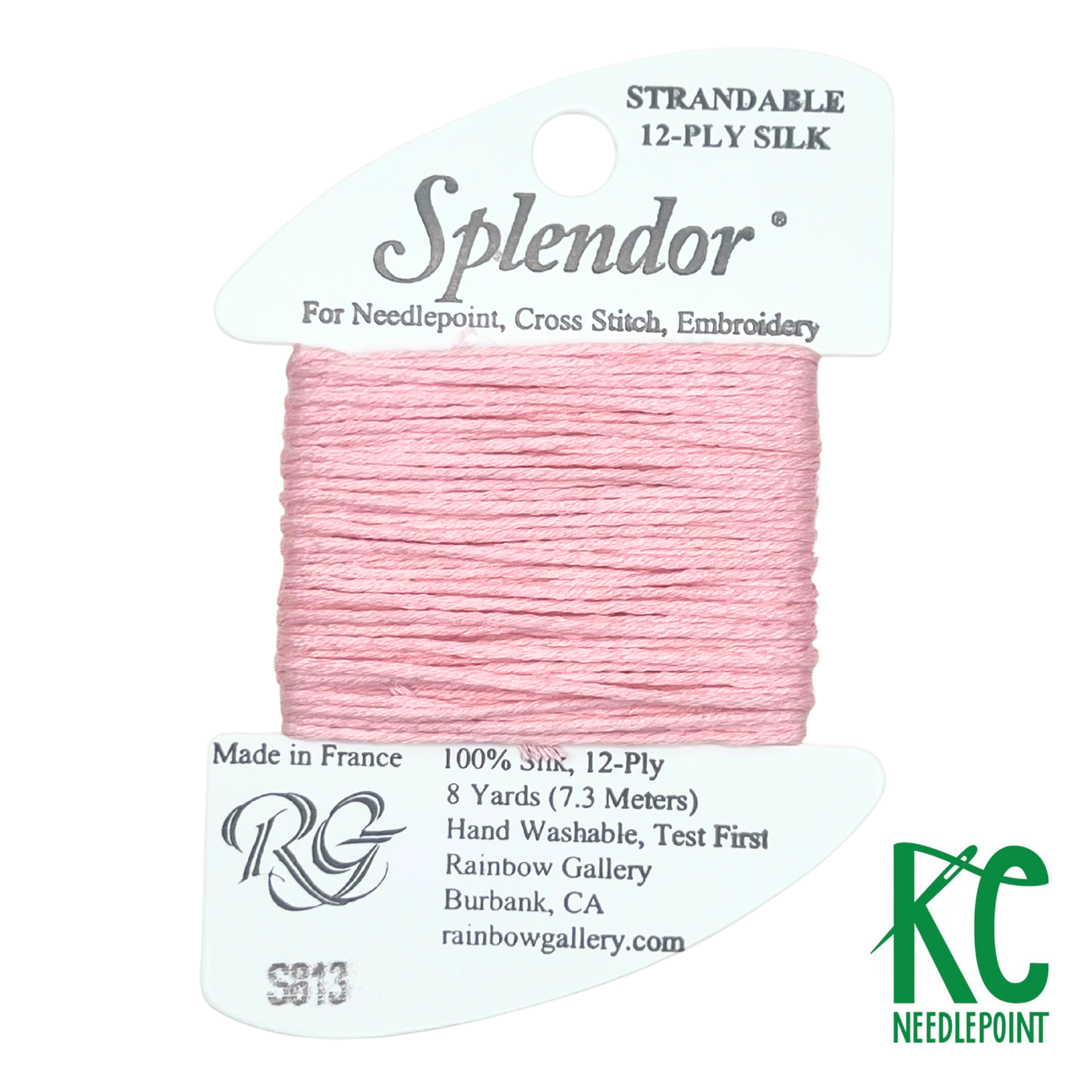 Splendor S813 Rose Pink - KC Needlepoint